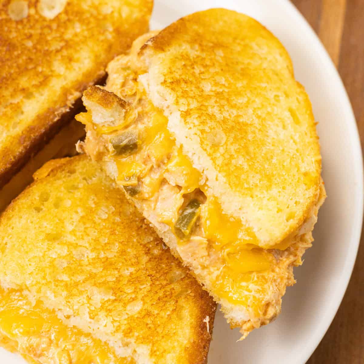 Spicy Tuna Melt Finished two