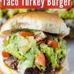 Turkey Taco Burger