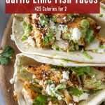 Cod Fish Tacos with Cabbage Slaw