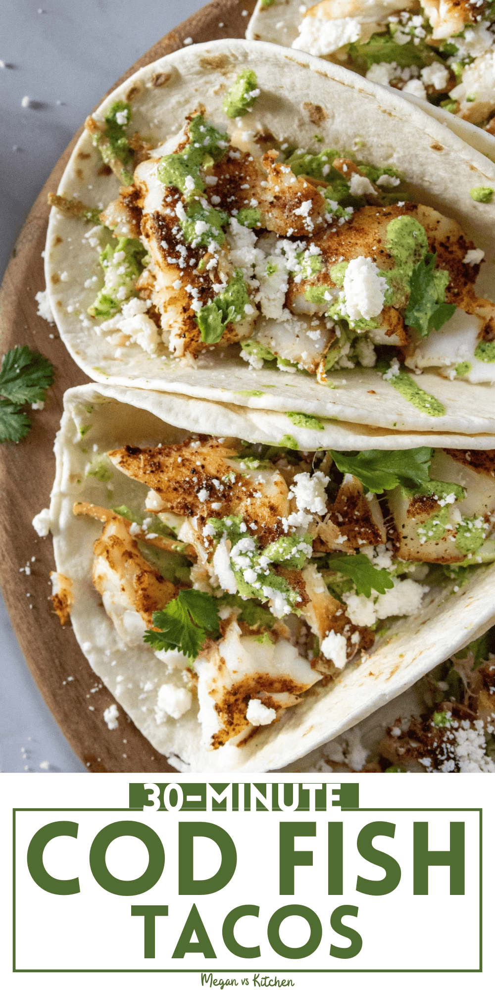 Cod Fish Tacos Pin 1