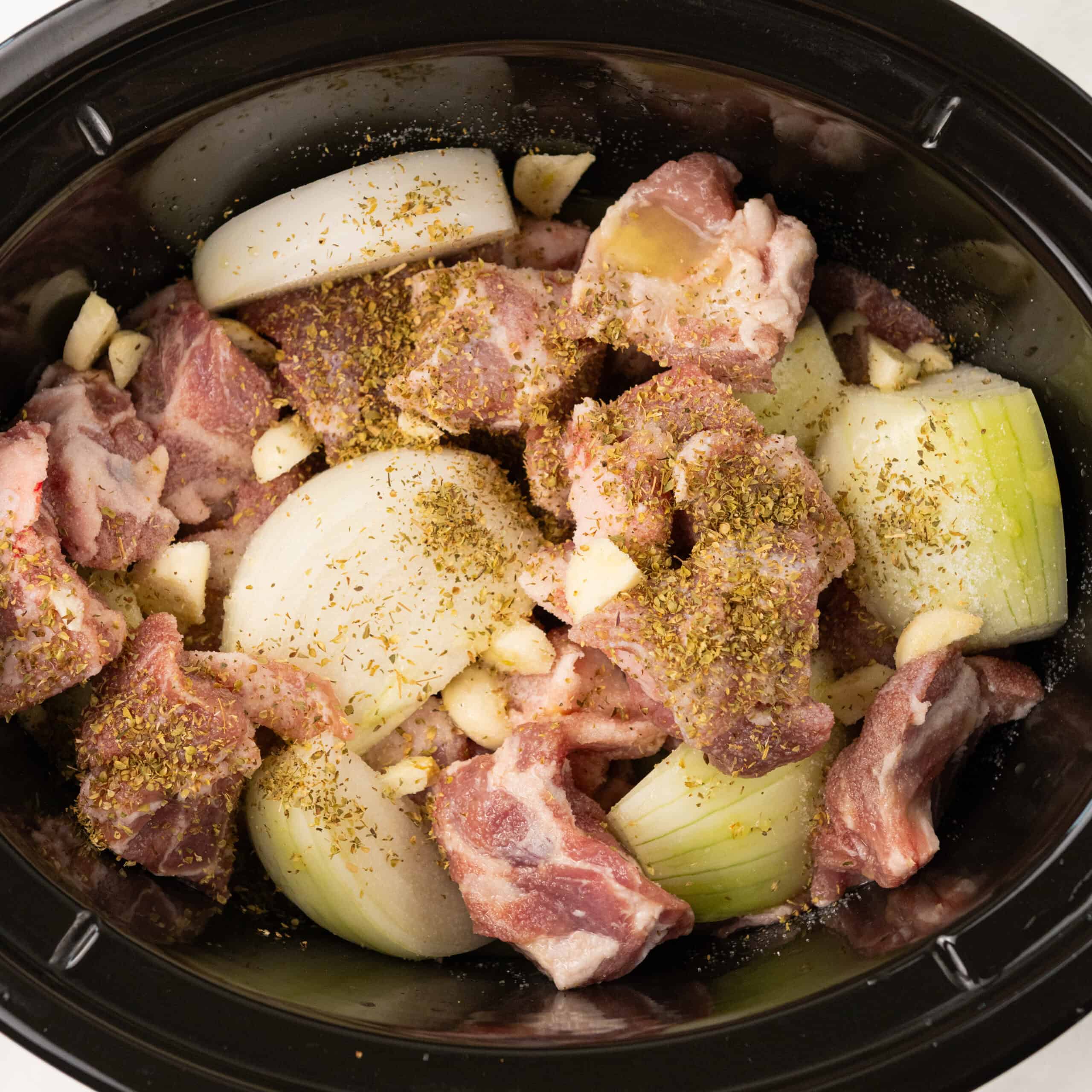 Juicy Pork Carnitas in slow cooker