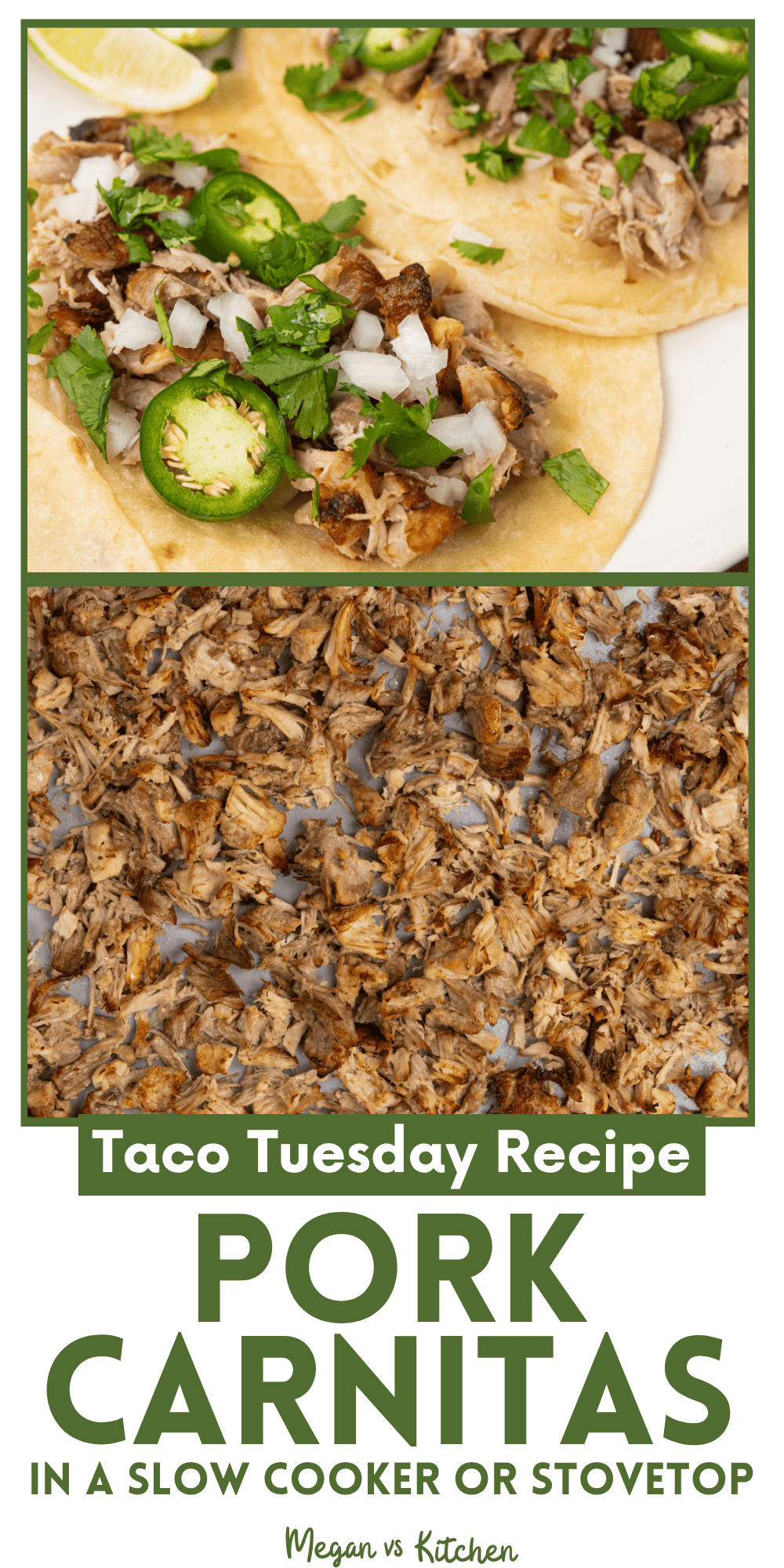Juicy Pork Carnitas pin
