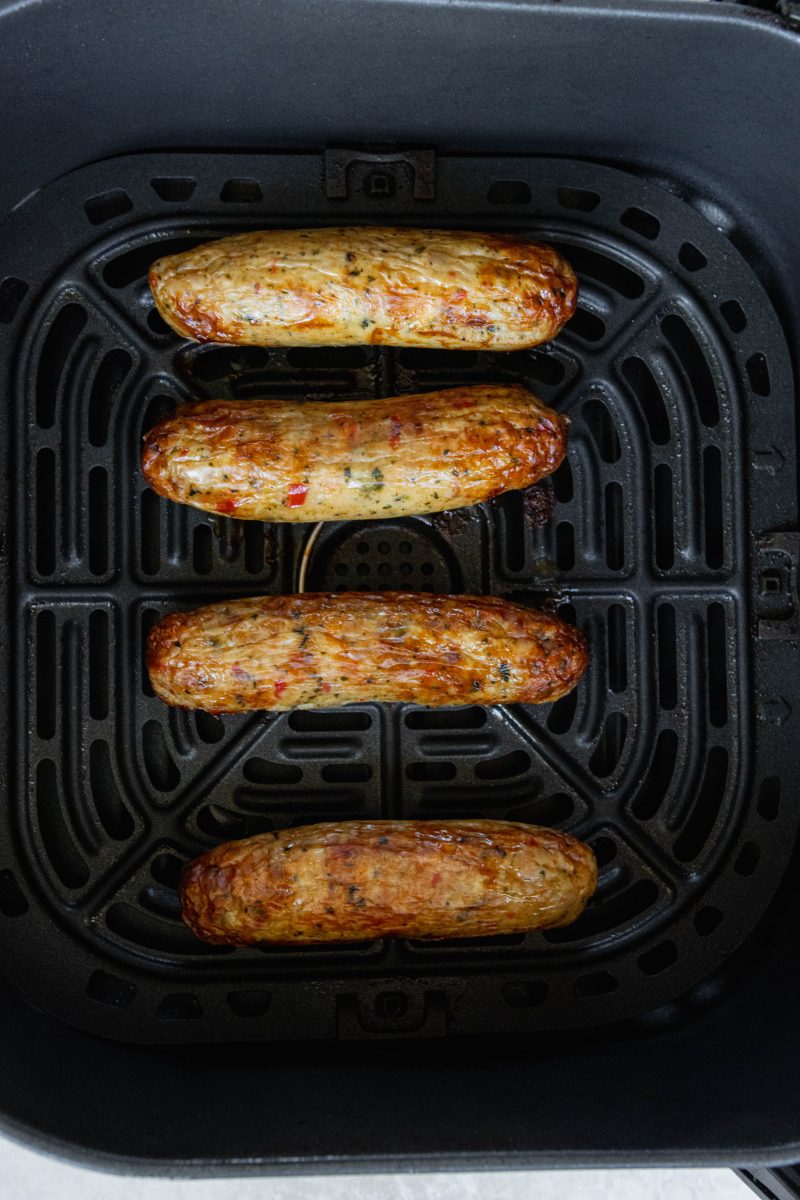 chicken sausage in an air fryer