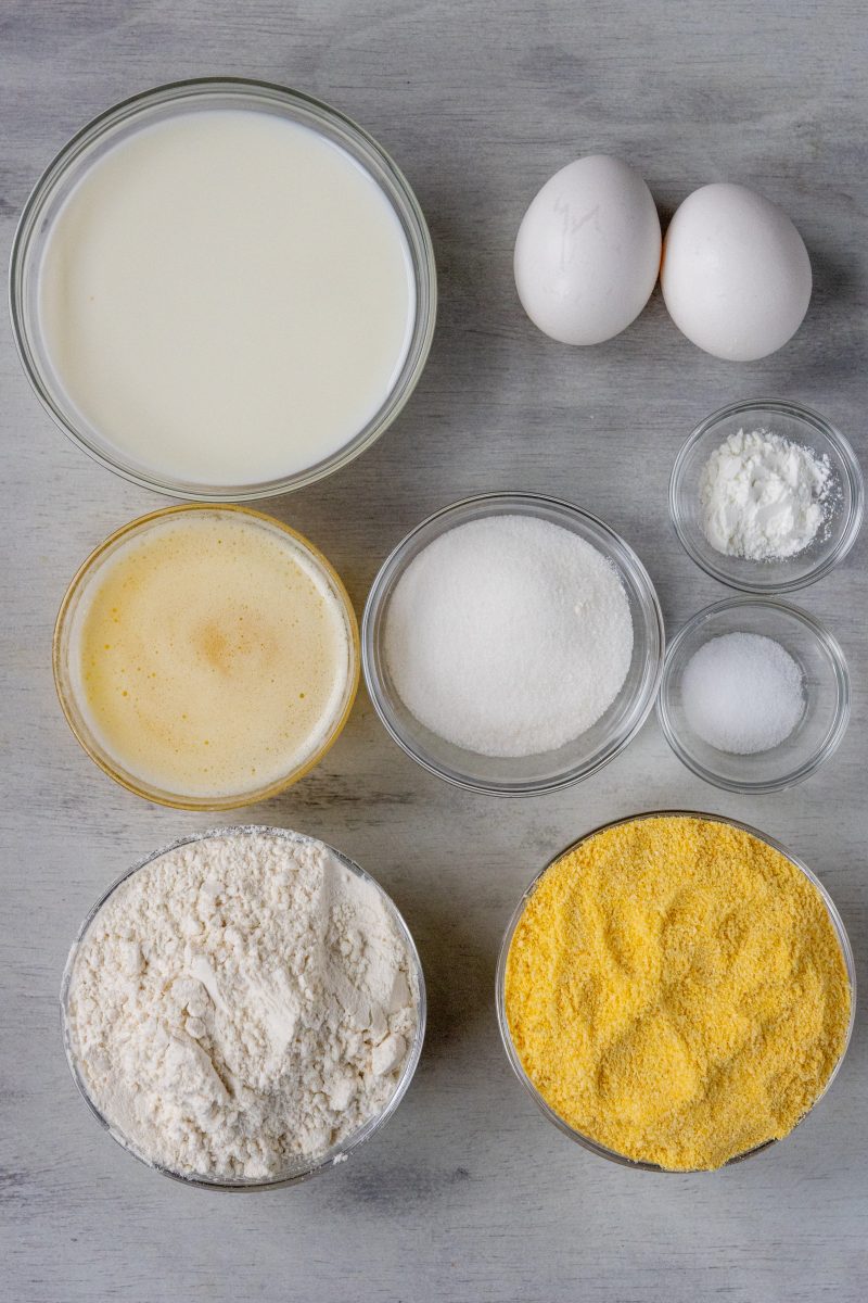 ingredients for cornbread without buttermilk