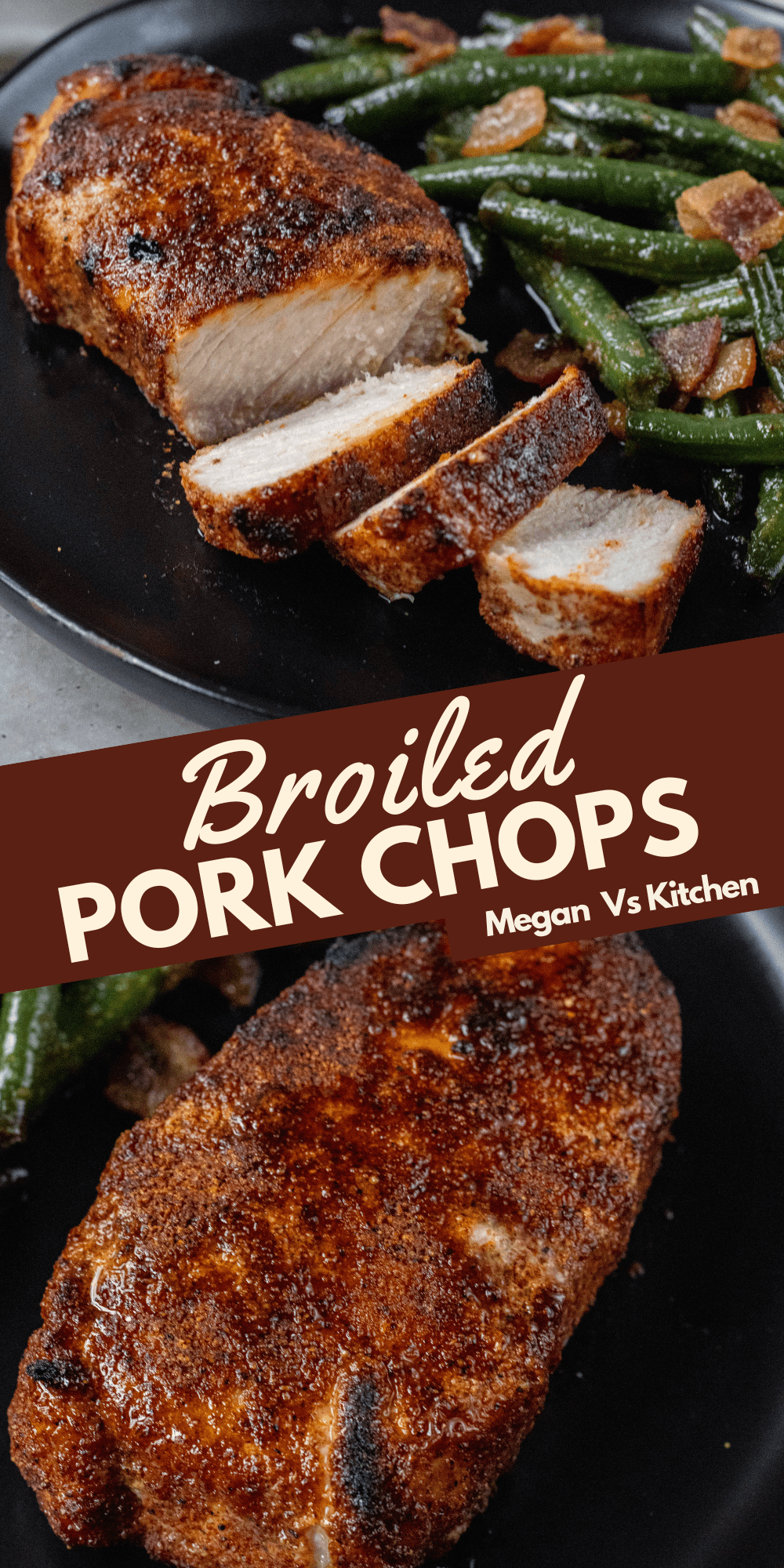 Broiled Boneless Pork Chop (Smokie BBQ) Megan vs Kitchen