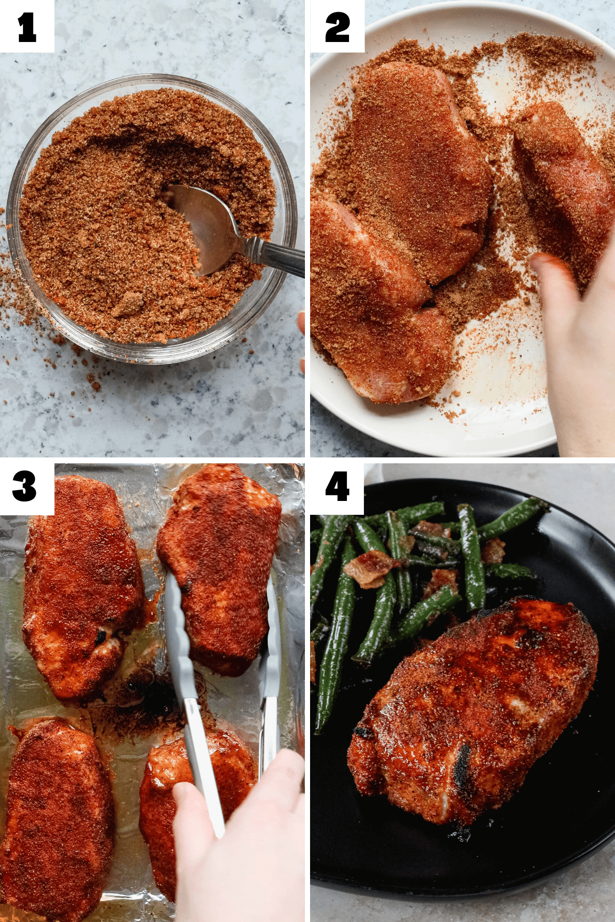 Steps to Make Broiled Pork Chops