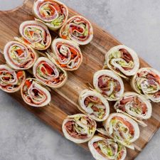 Rolled sandwiches long