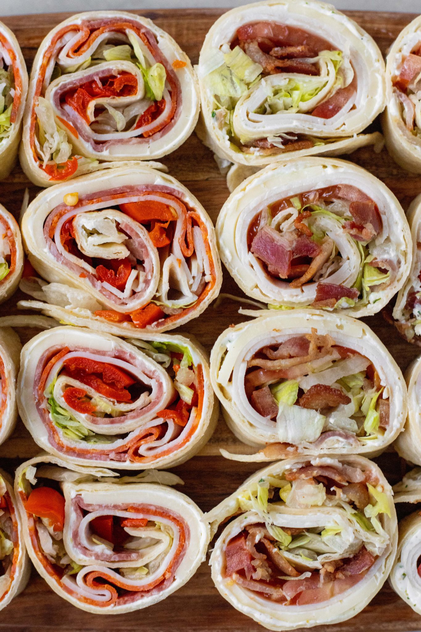 Pinwheel Sandwich Recipes (Italian & Ranch BLT)