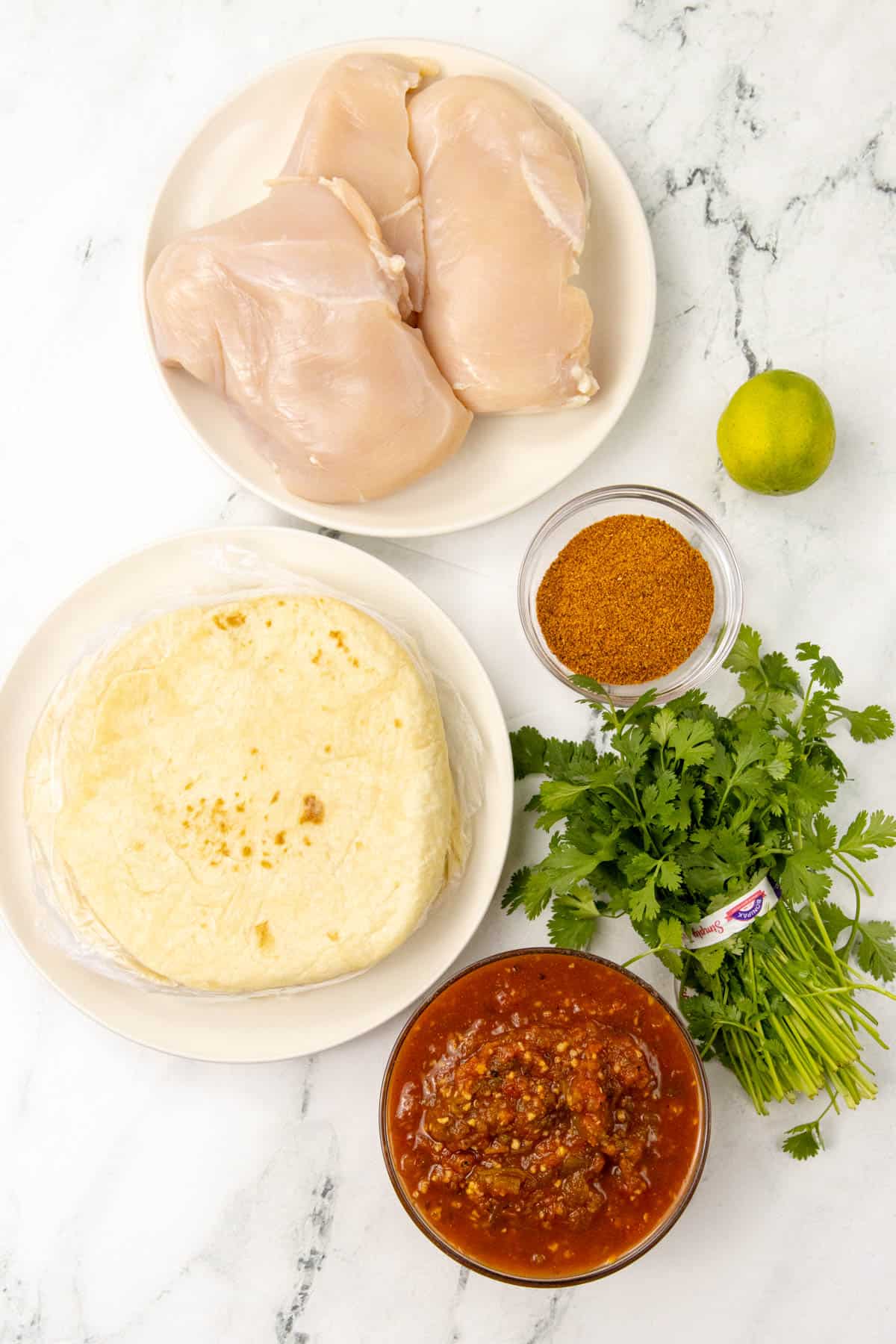 slow cooker chicken tacos ingredients