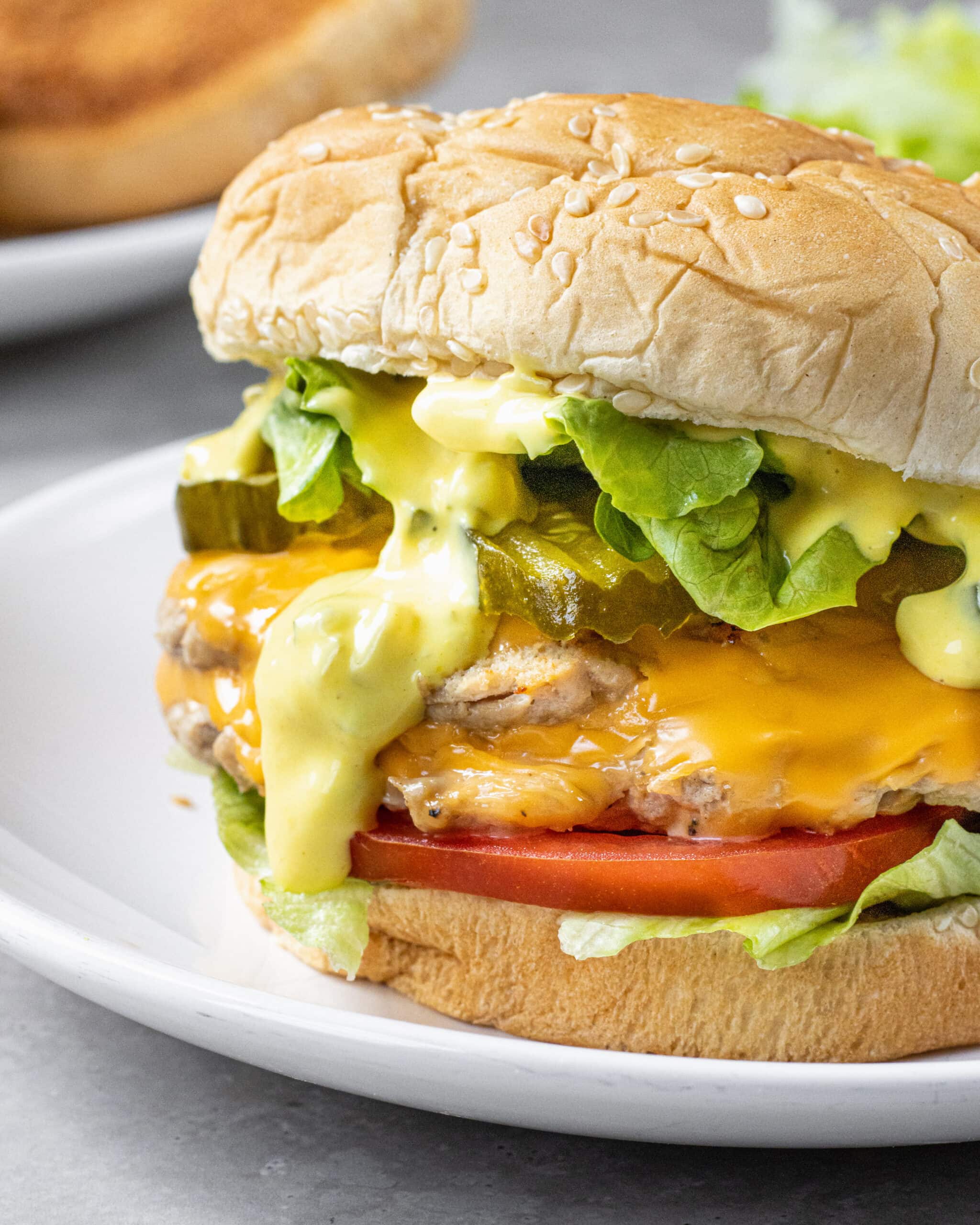 Cheesy Onion Smash Burgers - Over The Fire Cooking