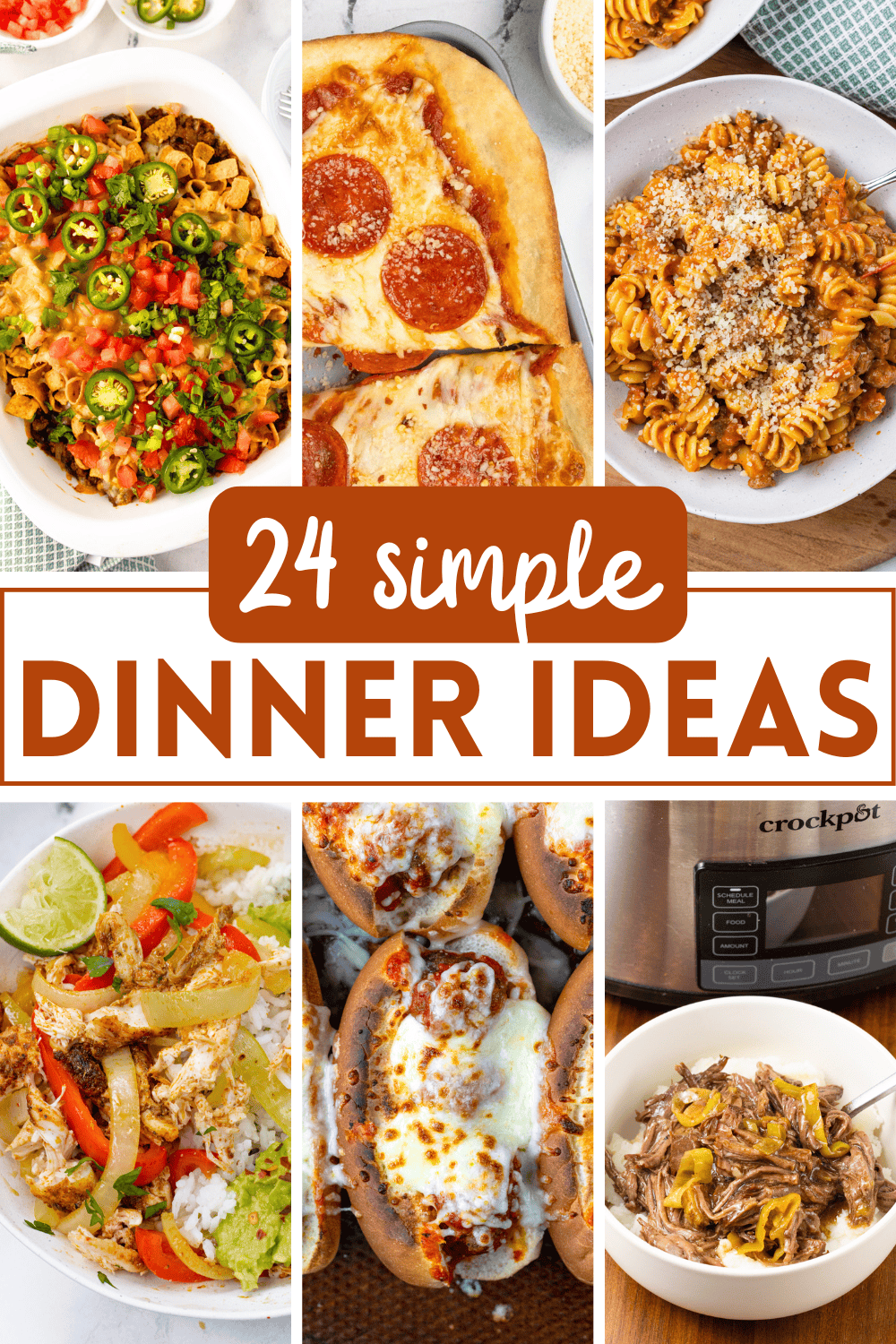 24 Simple Dinner Ideas