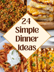 24 Easy Weeknight Dinner round up image