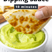 Easy Quesadilla Dipping Sauce