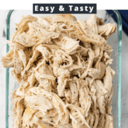 how to make shredded chicken pin