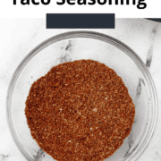 The Best Turkey Taco Seasoning Pin
