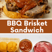BBQ Brisket Sandwich pin