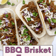 BBQ Brisket Tacos pin