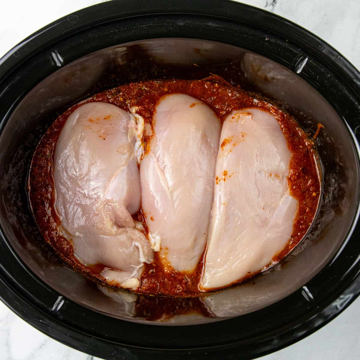 Chicken in slow cooker