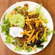 Taco Salad Finished
