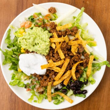 Taco Salad Finished