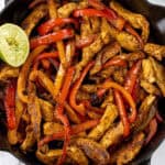 chicken fajitas square
