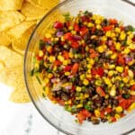 Black Bean Corn Salad Square