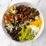 Shredded Beef Bowl
