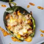 Stuffed Poblano Peppers Square