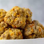 Close up of Sausage Balls