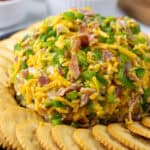 Jalapeno Popper Cheese Ball Square