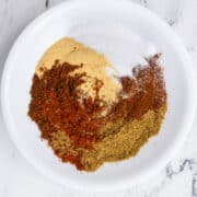 Southwest seasoning in a bowl