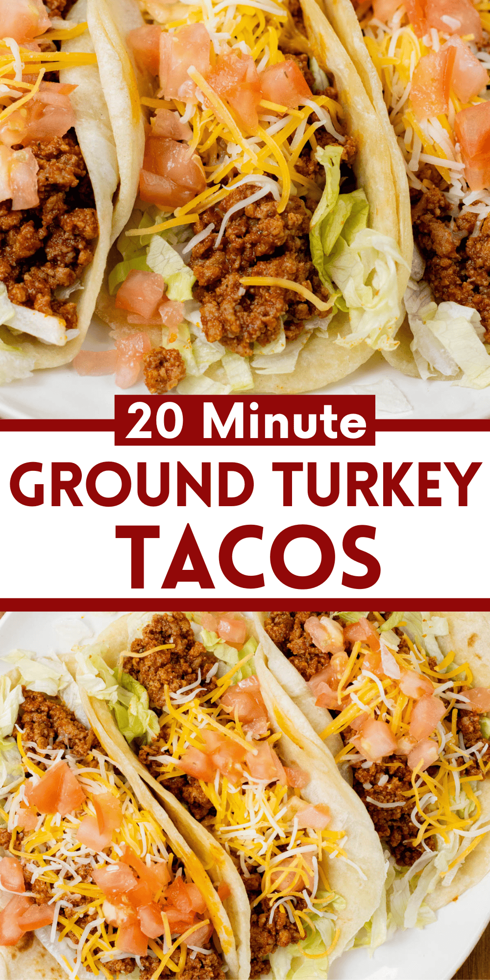 turkey taco Pinterest pin