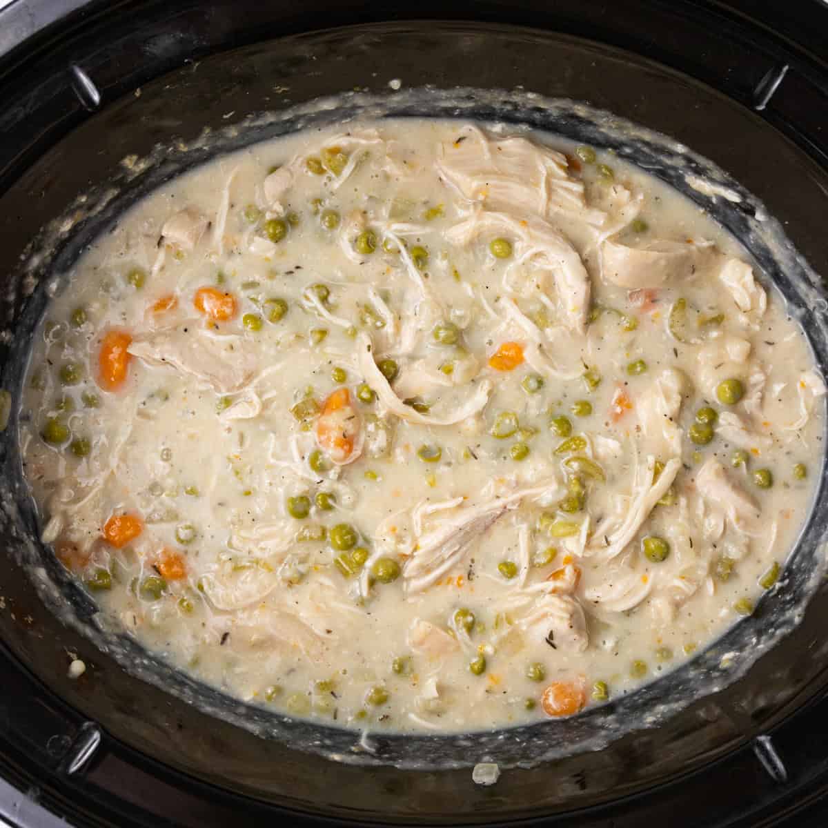 Chicken pot pie done