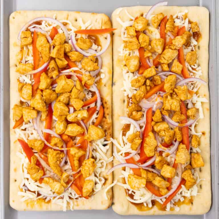 Loaded BBQ Chicken Flatbread