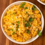 Cheesy Mexican Rice Done