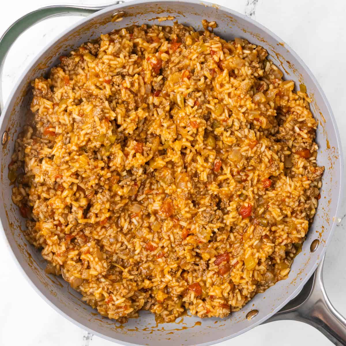Cheesy Taco Rice Simmer
