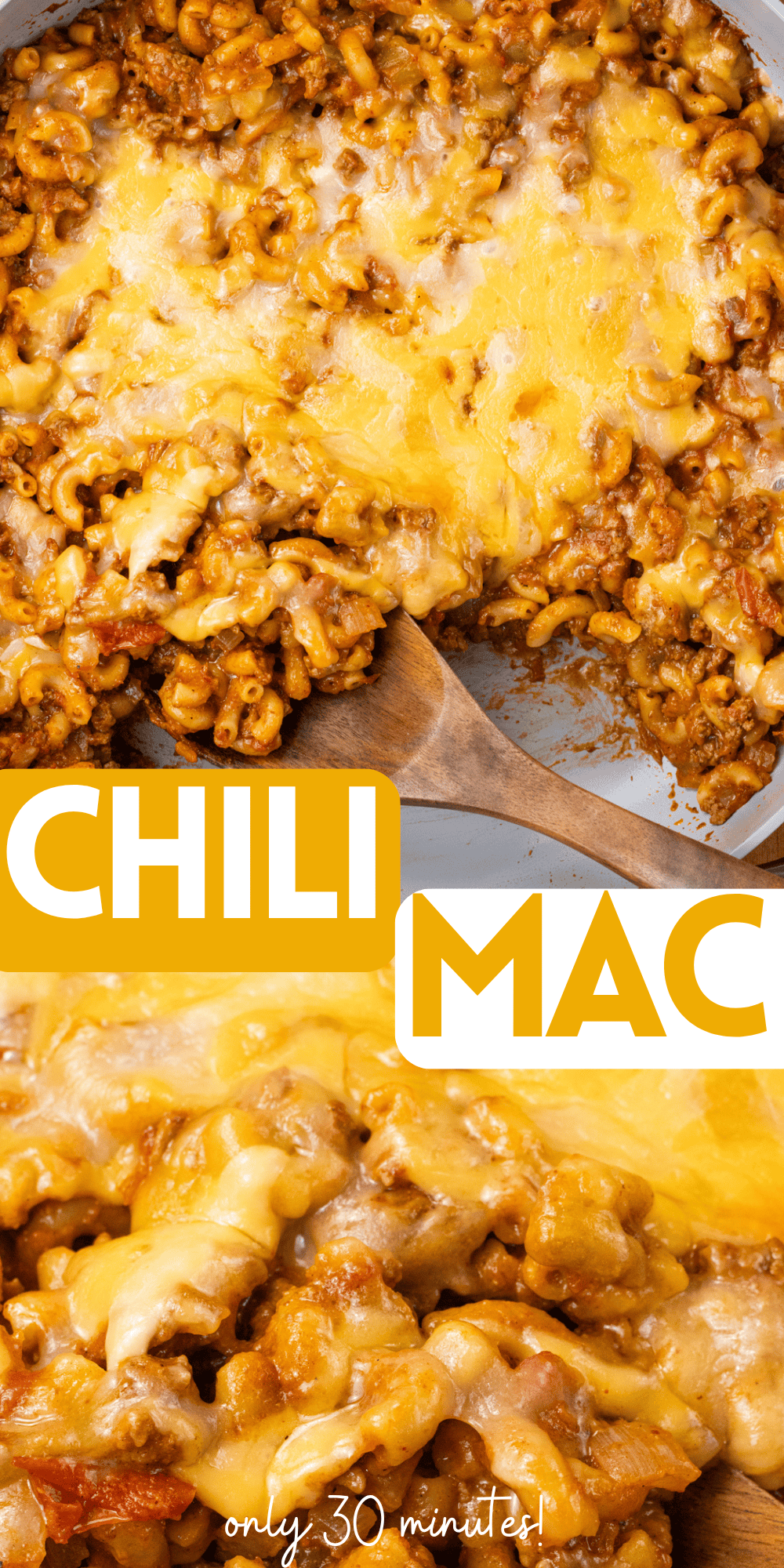 One-Pot Chili Mac and Cheese Pin 1
