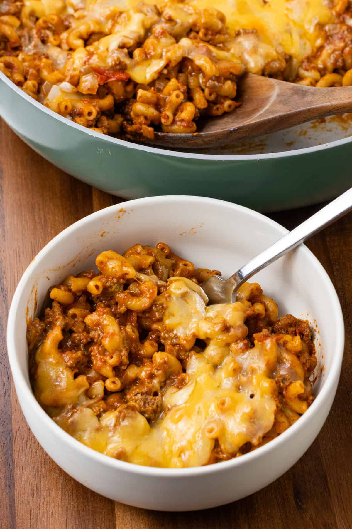 One-Pot Chili Mac and Cheese