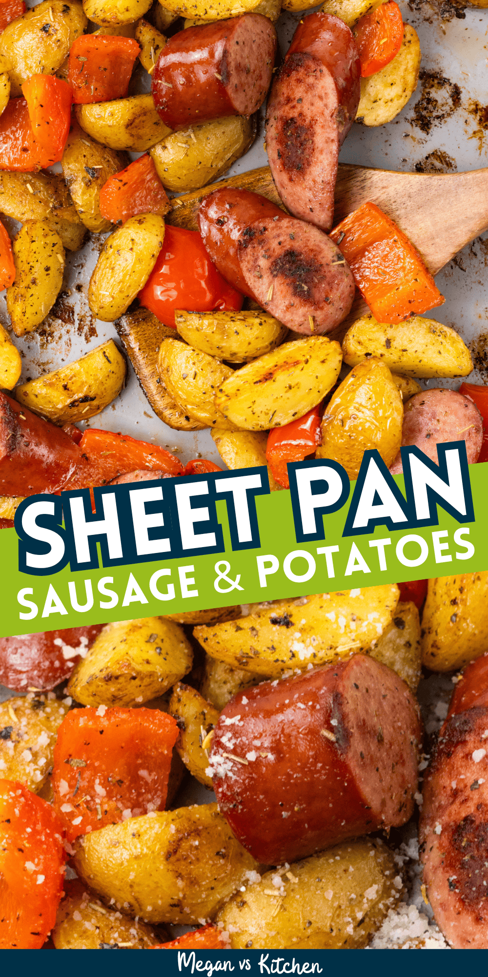 Baked Sausage and Potatoes pin 3