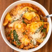 Sausage & Tortellini bowl