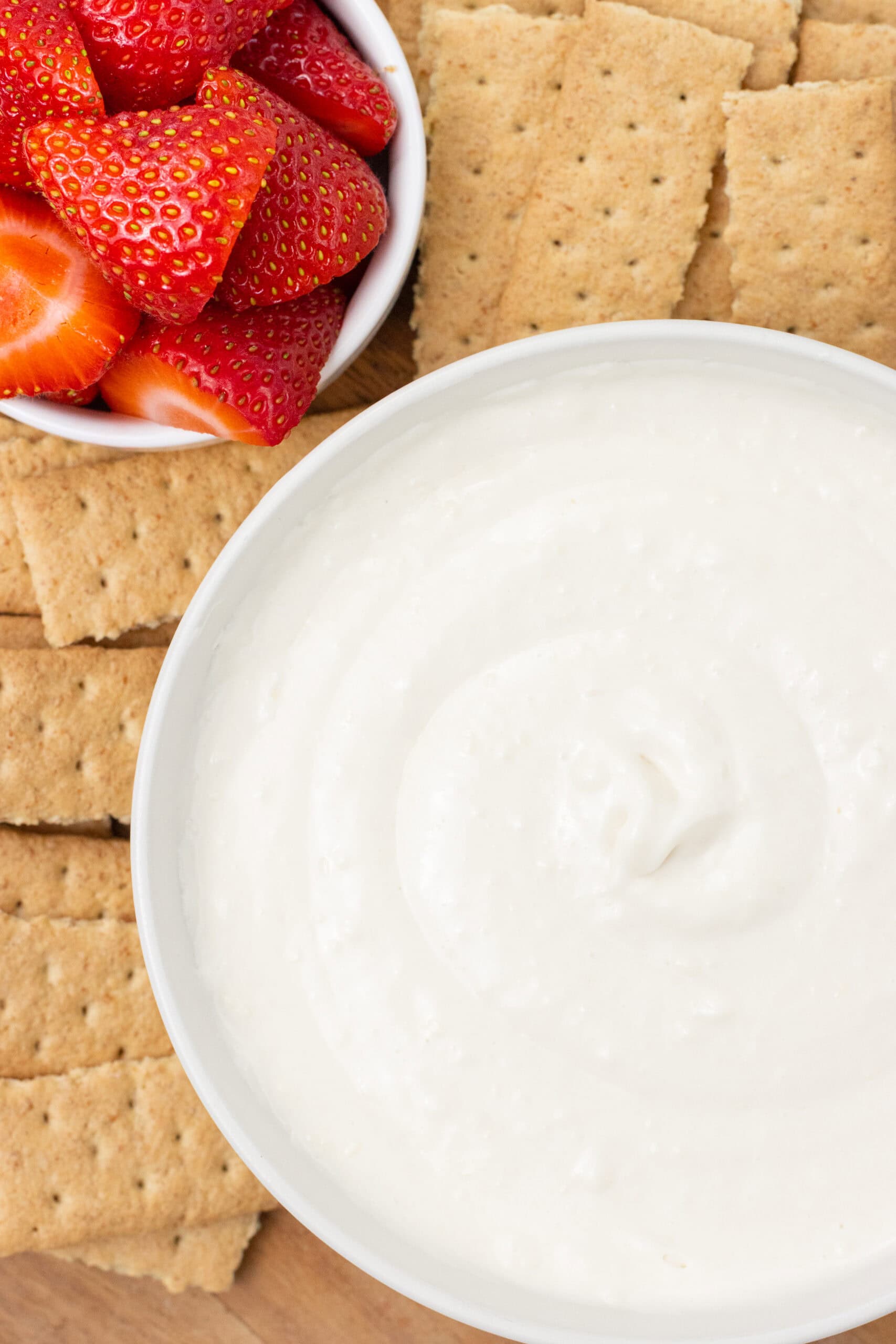 Cheesecake Dip finished