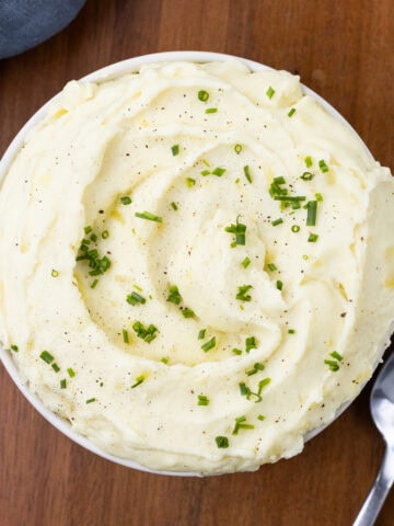 Cream Cheese Mashed Potatoes Bowl