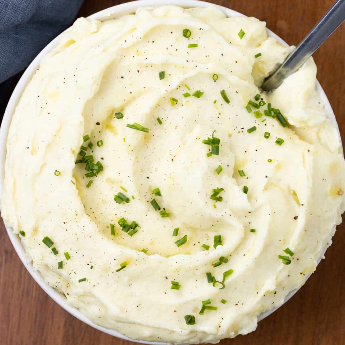 Cream Cheese Mashed Potatoes Done