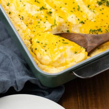 Cheesy Mashed Potatoes Spoonful