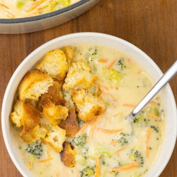 Broccoli Cheddar Soup Done 2