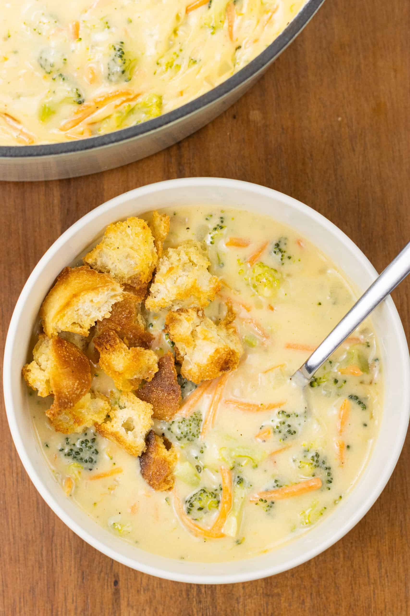 Broccoli Cheddar Soup Done 2