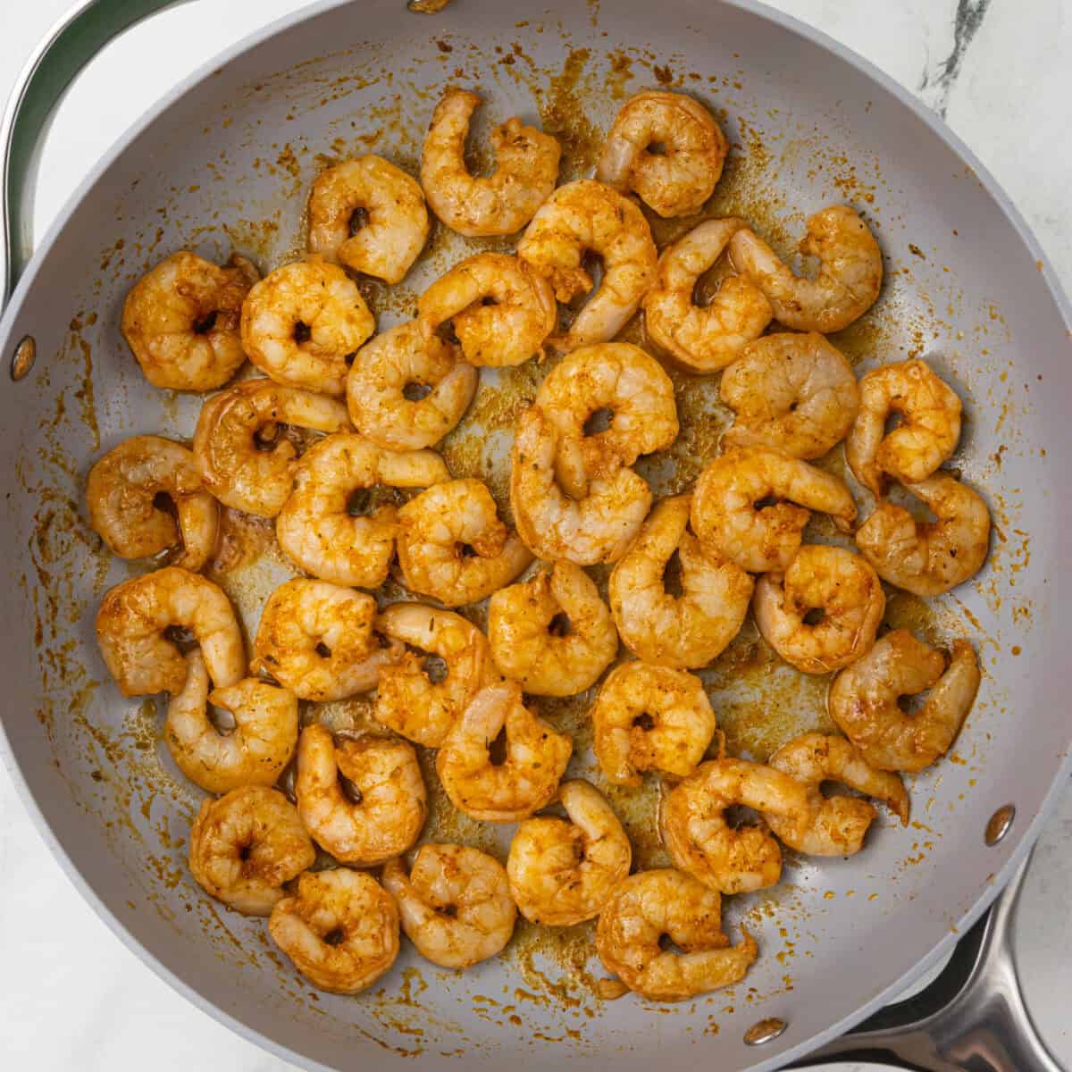 Cajun Shrimp Pasta Cooking Marinated Shrimp