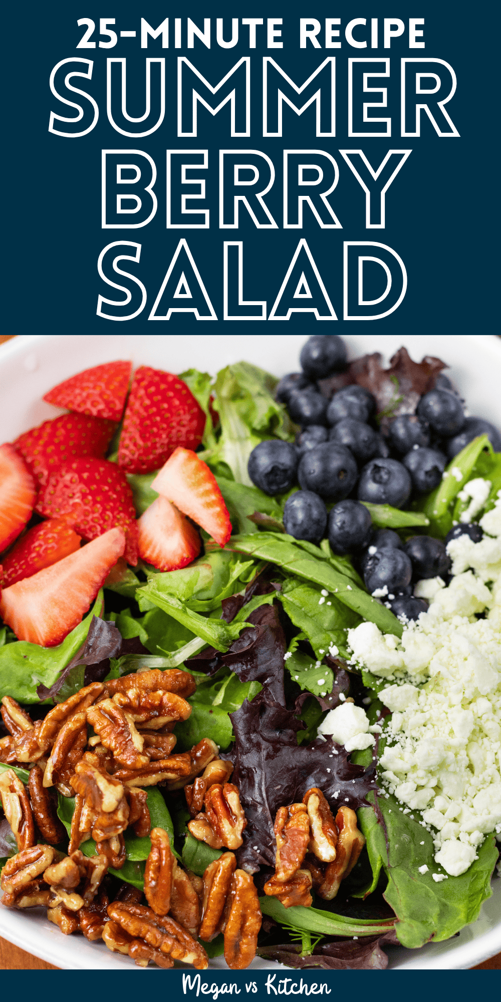 Summer Berry Salad with Feta and Candied Pecans Pins 2