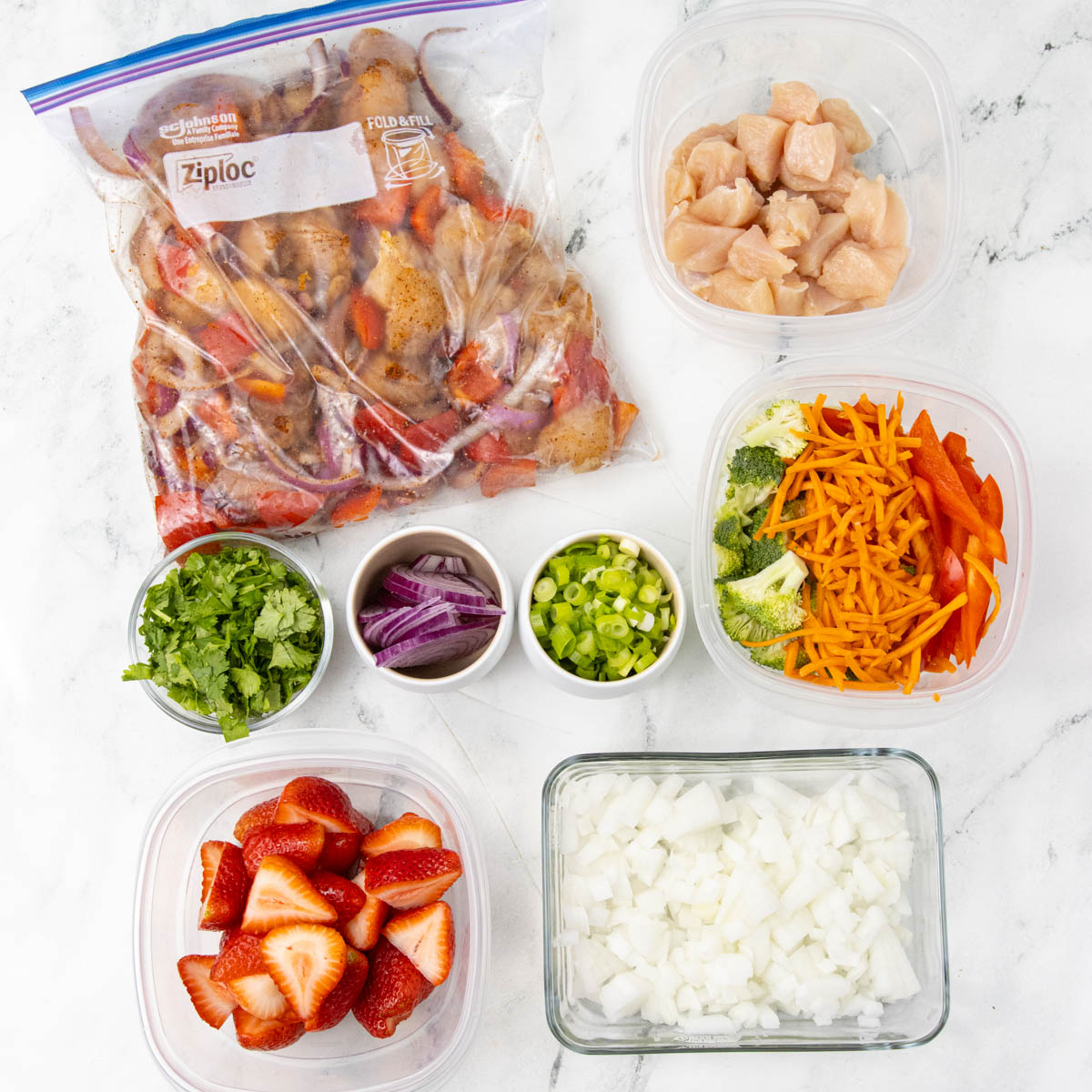 Meal Prep Week 1 for Sunday
