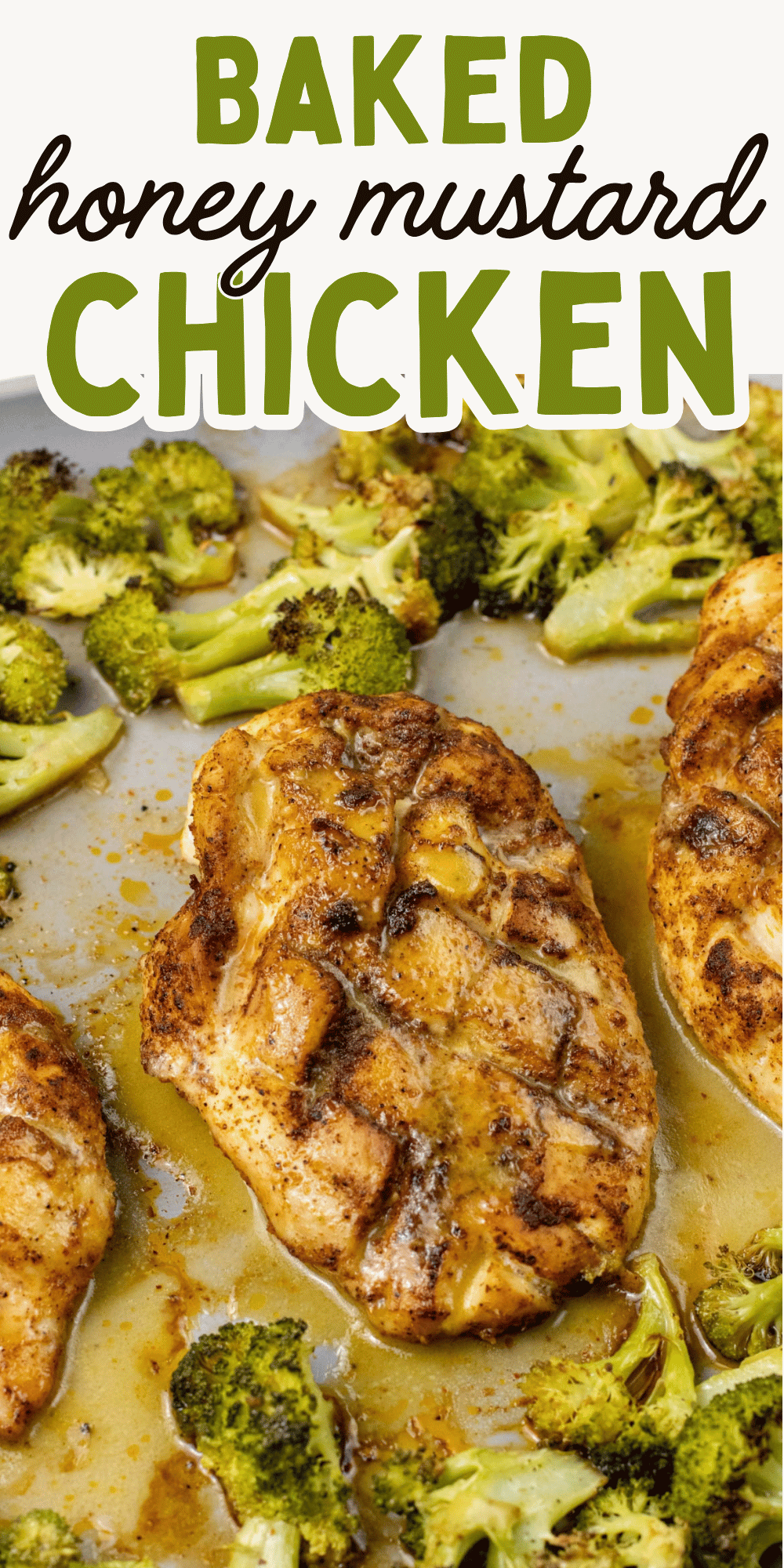 Honey Mustard Baked Chicken Pin